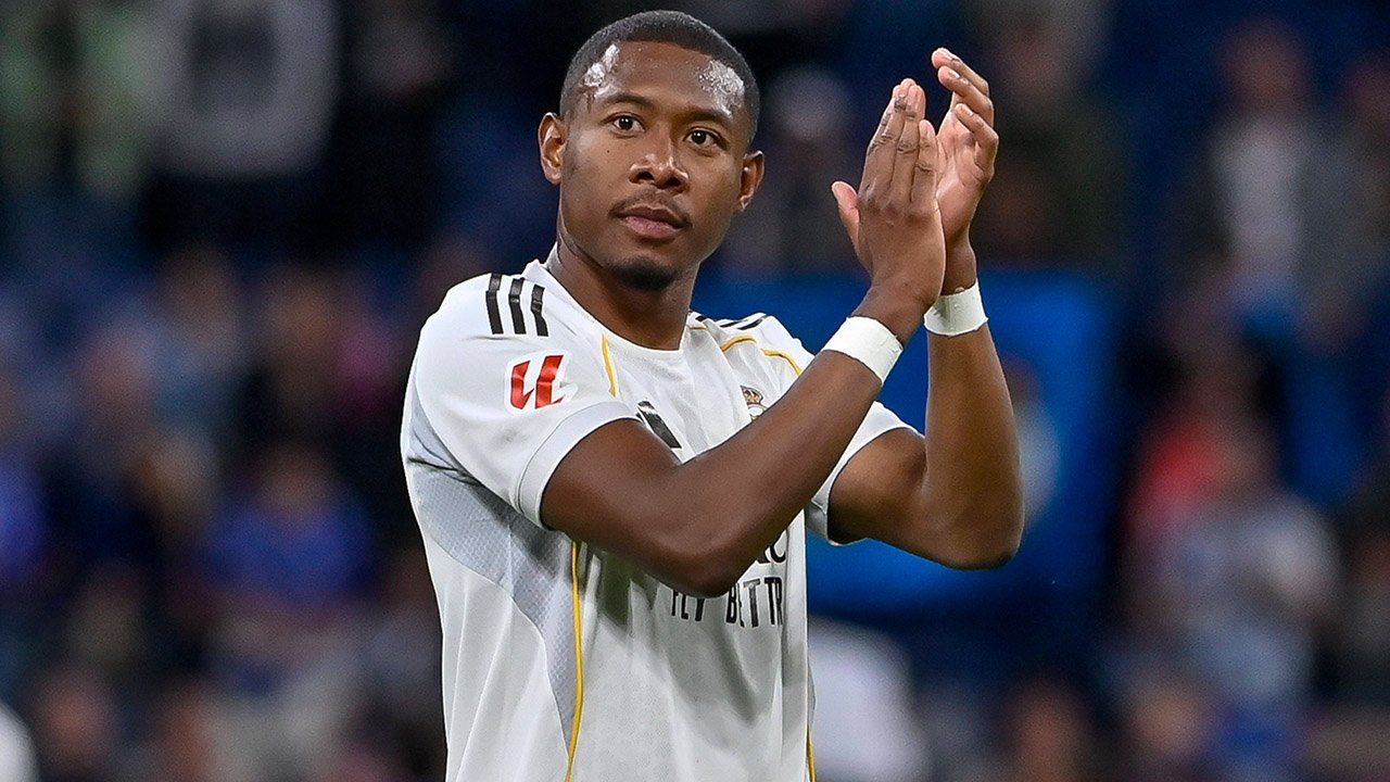 Alaba's No. 4 jersey at Real Madrid re-assigned