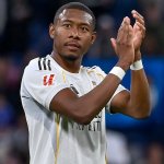 Alaba's No. 4 jersey at Real Madrid re-assigned