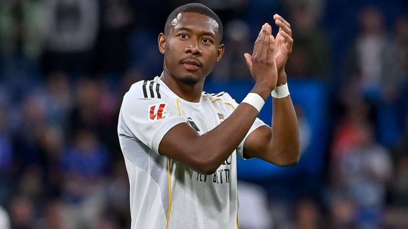 Alaba's No. 4 jersey at Real Madrid re-assigned