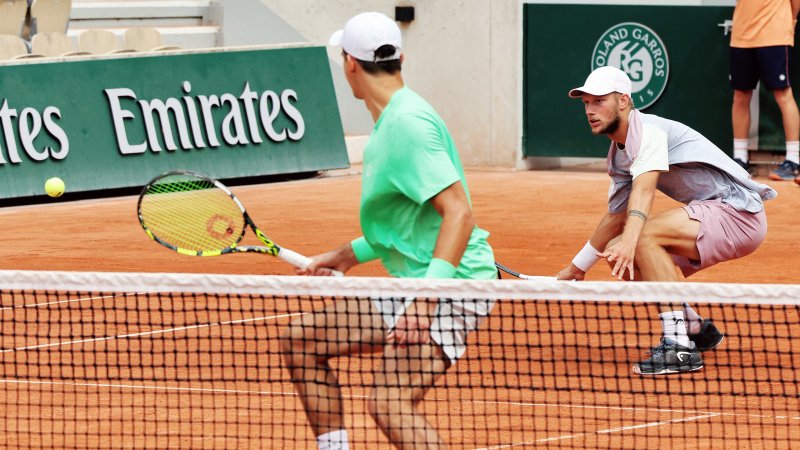 Very bitter! Oberleitner fails in doubles at Québec opener