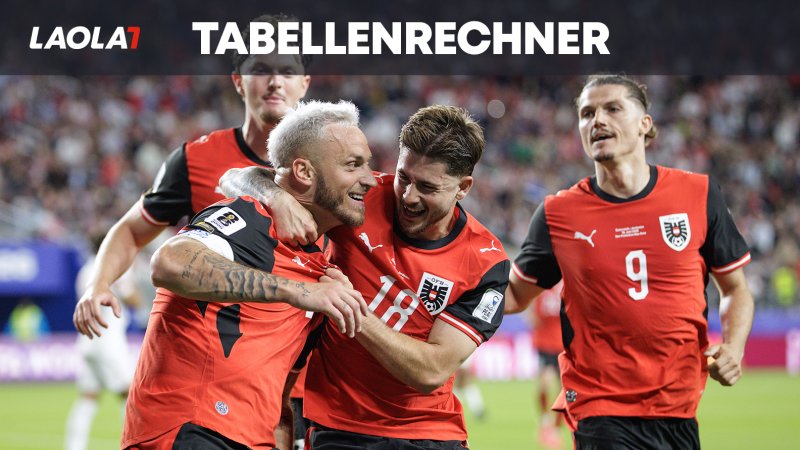 Standings Calculator: Who qualifies from ÖFB Group J?