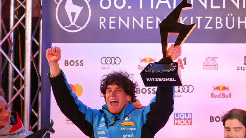Kitzbühel with Flag Blunder at Franzoni Tribute