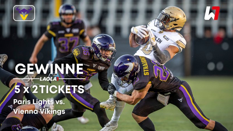 Vienna Vikings vs. Paris Lights: Win 5x2 Tickets Now