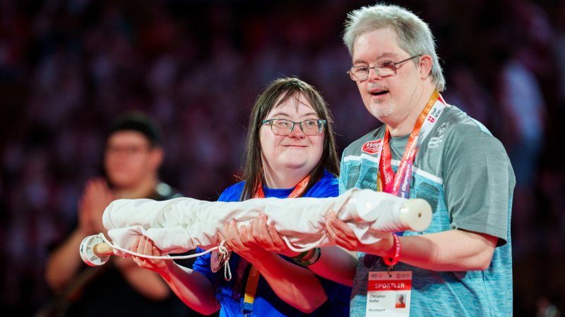 Emotional Closing Ceremony at Special Olympics