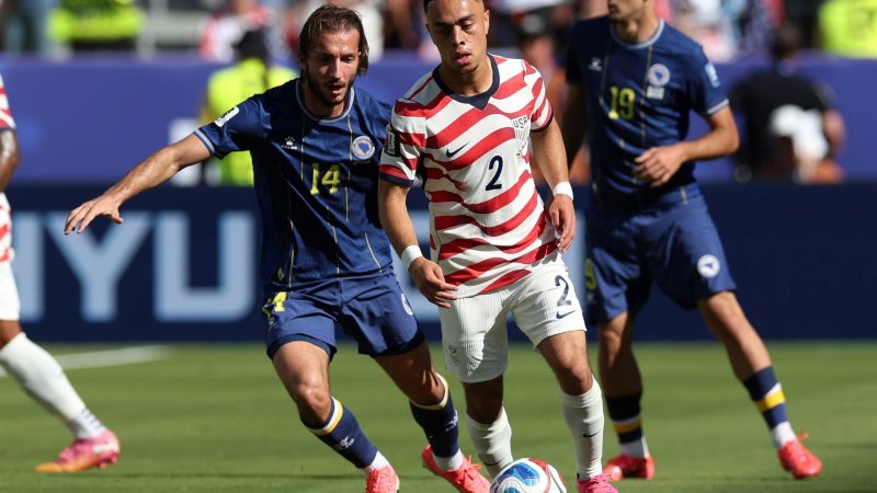 The USA leave nothing to chance: The third host advances