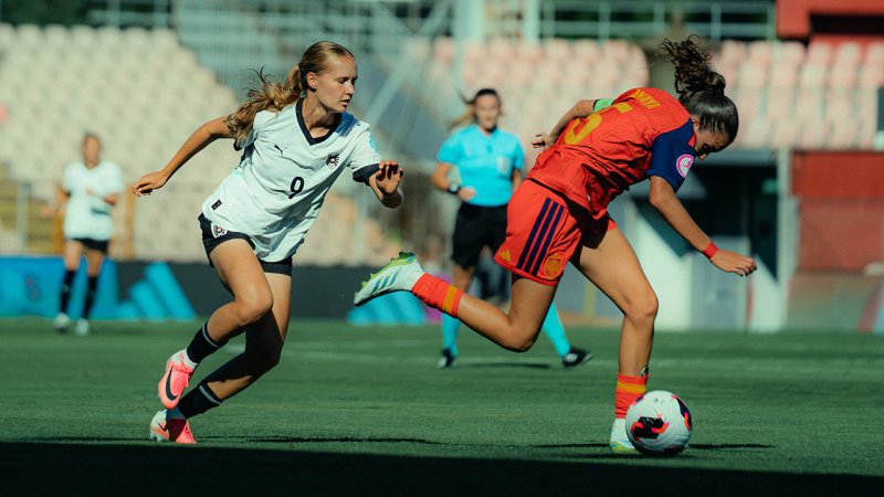 Spain too strong for U19 women - now Germany awaits!