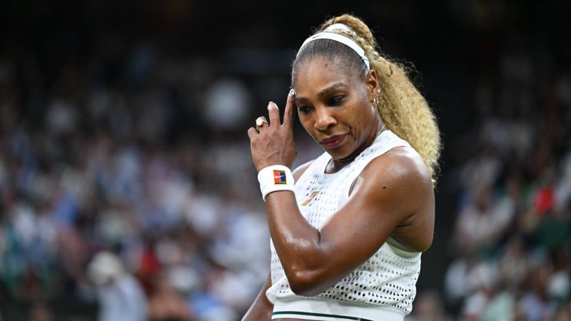 Serena Williams injured on comeback: "Not ready"