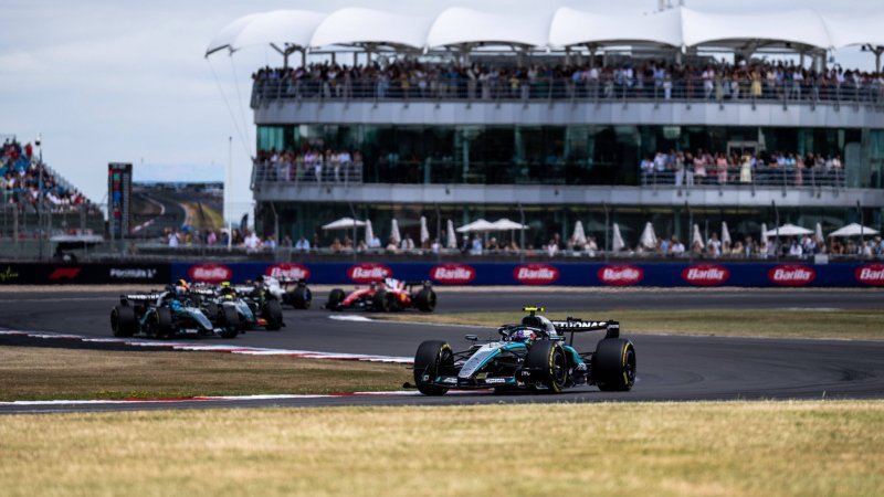 Formula 1 today: The Race in Silverstone