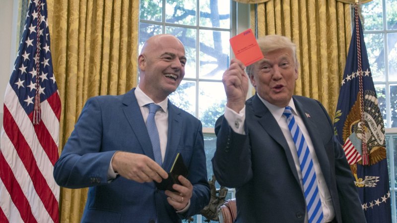 Reports: Trump contacted Infantino over Balogun