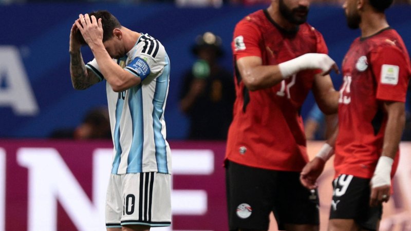 Messi Fails Again From the Spot, Sets World Cup First