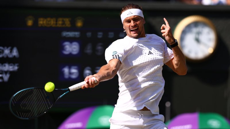 Wimbledon today: Taylor Fritz - Alexander Zverev
