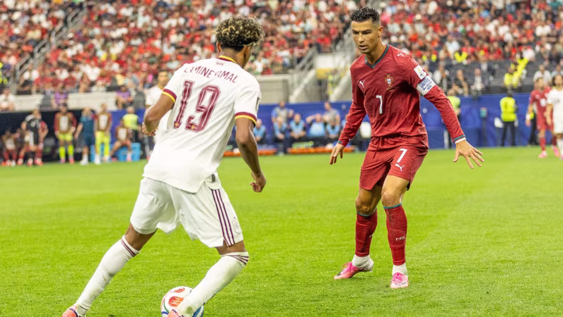 Thesis 3: Due to the expansion, we've hardly had any real blockbuster clashes at this World Cup so far. Football fans really need to cross their fingers for France, Spain, England, and Argentina in the quarter-finals to see some.