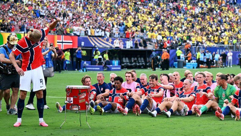 For Charity Auction: Norway's World Cup Drum Auctioned