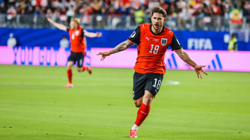 World Cup Goal by ÖFB Player in the Race for "Goal of the Month" Award