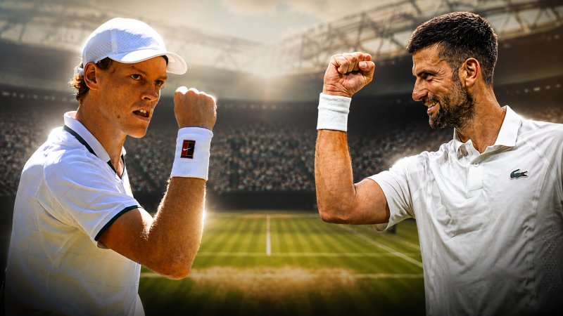 Wimbledon semifinal today: Jannik Sinner - Novak Djokovic