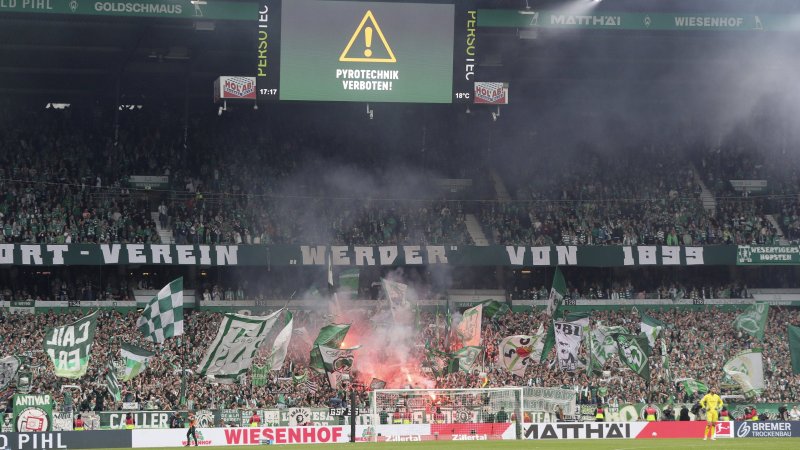High Fine! Werder Fined After Pyro Incident