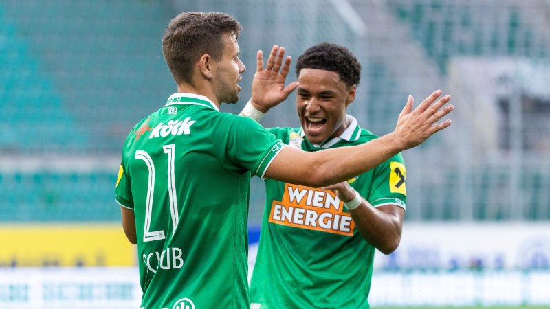 With a Wonder Goal! Rapid Clearly Wins Test Against Panathinaikos