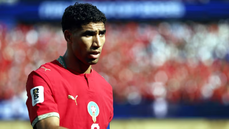 13. Achraf Hakimi (MAR) - 27 Points