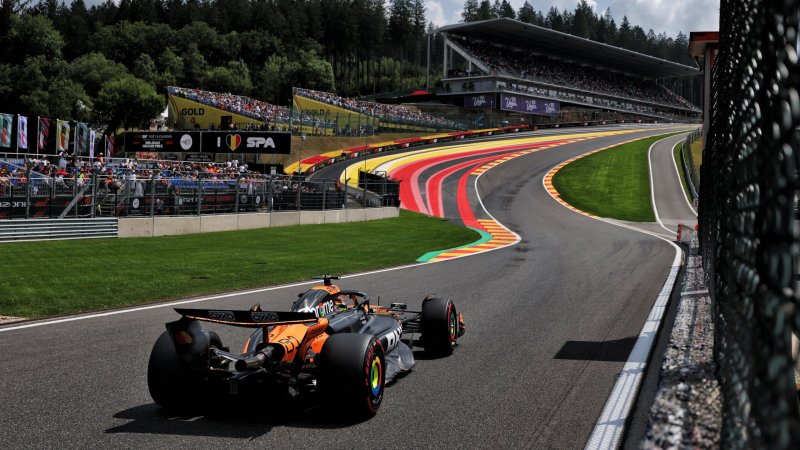 Formula 1 in Spa-Francorchamps: Schedule for the Belgian GP