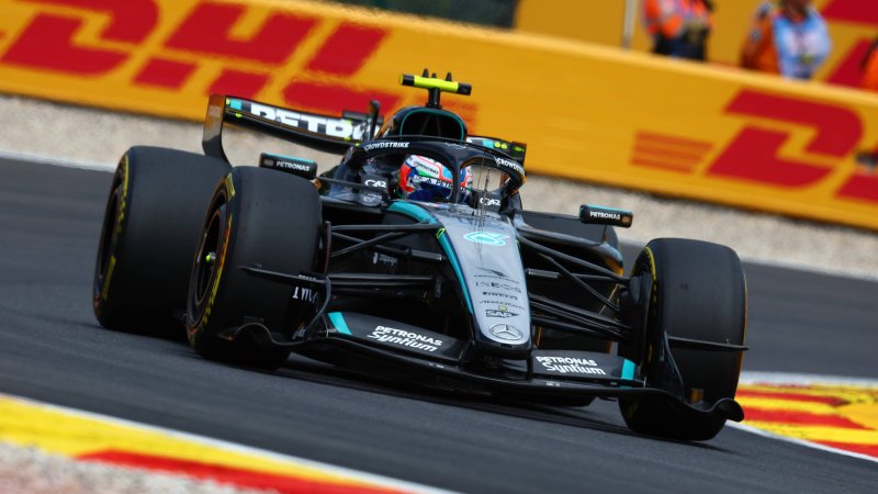 Antonelli strikes back in second Spa practice