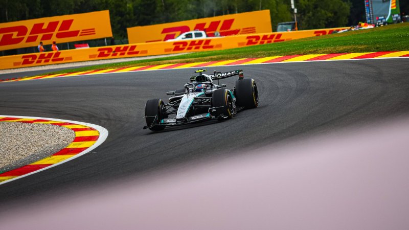 Mercedes fastest - Hamilton crashes in final Spa practice
