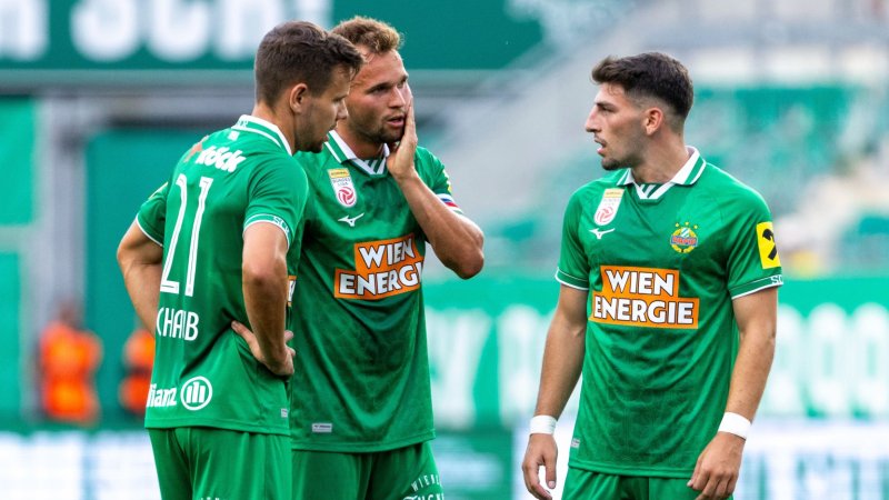 Whoever wants to watch Rapid's European cup opener has to pay