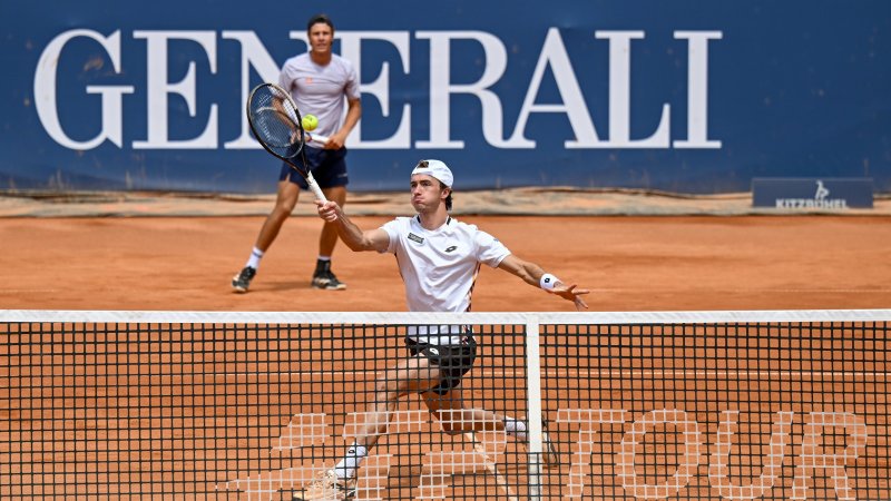 Neumayer/Schwärzler Fall in Kitzbühel Quarter-finals