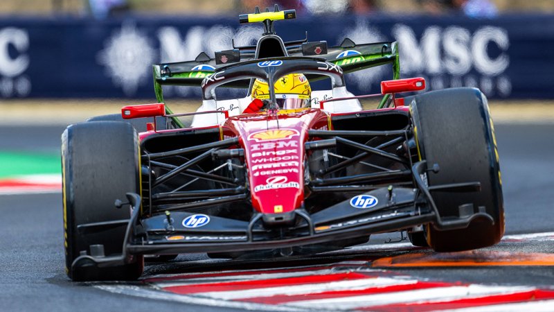 Ferrari appears clearly ahead in Hungary