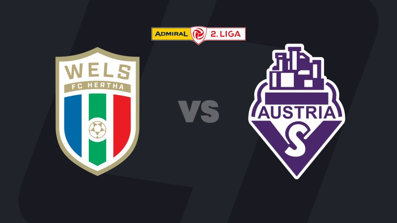 2. Liga today on LIVE stream: Hertha Wels - SV Austria Salzburg