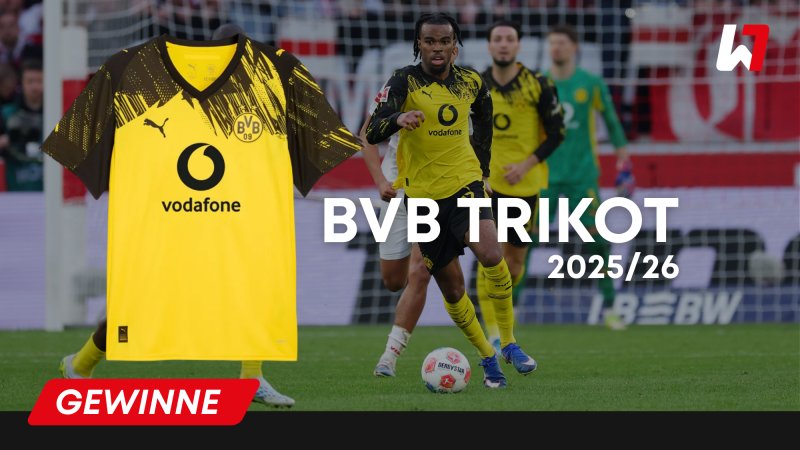 GIVEAWAY: Win Borussia Dortmund Home Jersey 2025/26