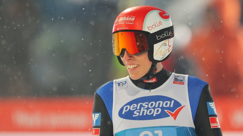 Austrian Ski Jumper Wörgötter on the Podium at Summer GP Opener