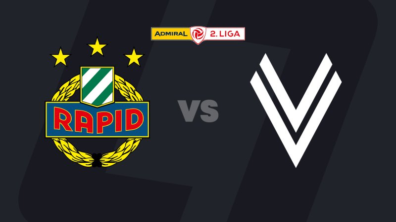 2. Liga today on LIVE stream: SK Rapid II - ASK Voitsberg