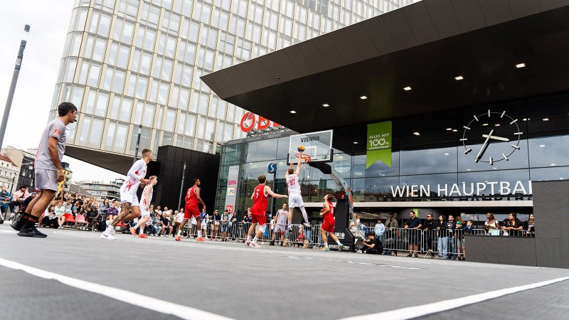 Hauptbahnhof: 3x3 Tour Austria Ahead of Final