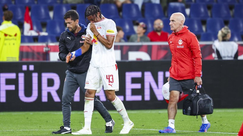 After European Cup Injury: Salzburg Striker Undergoes Surgery