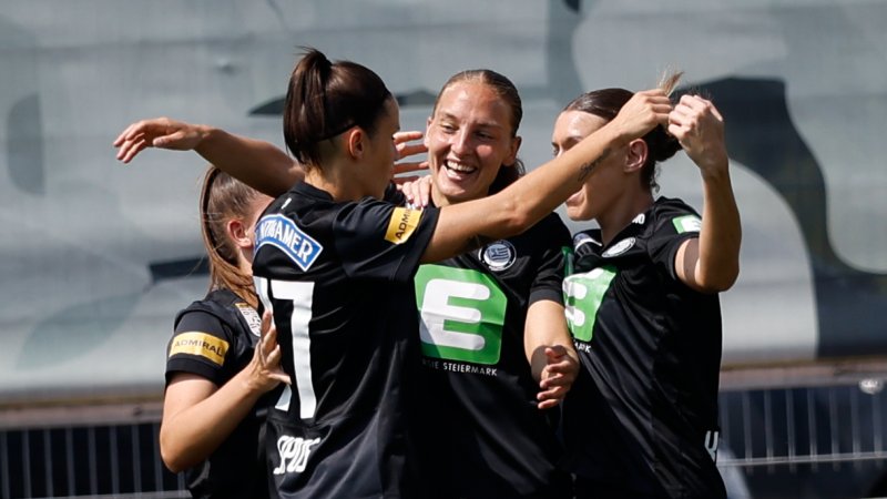 Sturm Graz celebrates a deserved victory over LASK
