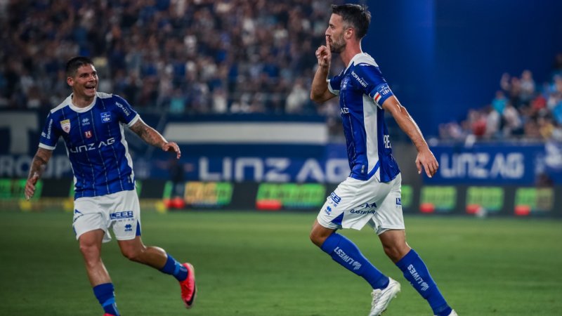 Well-deserved win! Blau-Weiß Linz rejoices in top clash against Wacker
