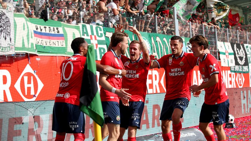 Despite Schwab's Goal: Rapid Takes Three Points from Ried