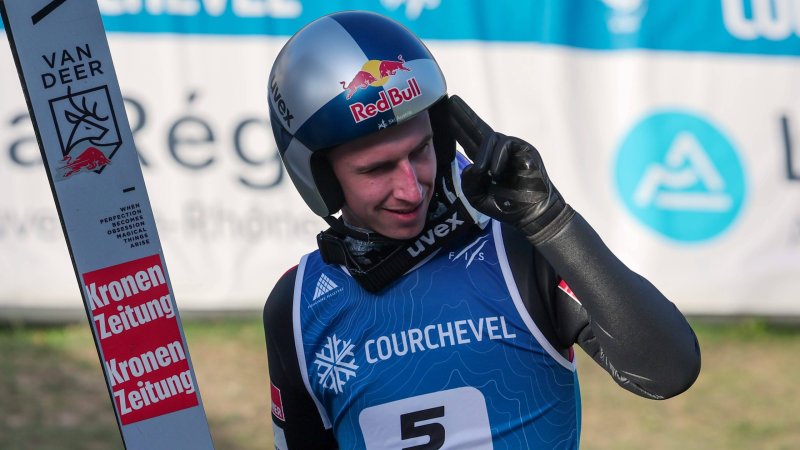 Another victory! Tschofenig celebrates Courchevel double
