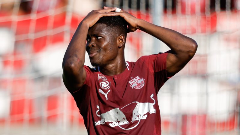 Salzburg laments chance conversion: "Don't want to know the xG"