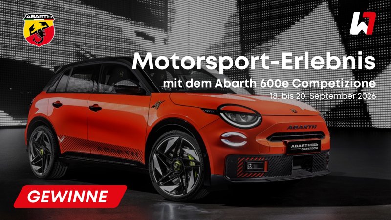 Win a Motorsport Experience with the Abarth 600e Competizione
