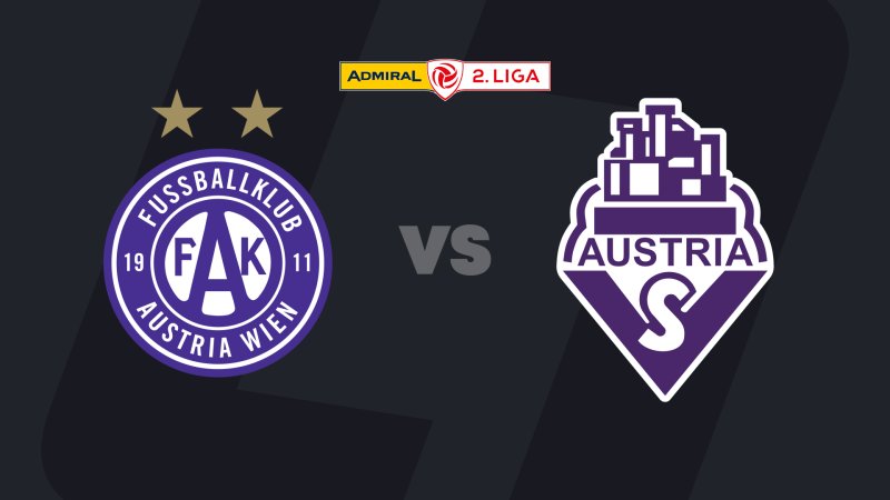 2. Liga today on LIVE stream: Young Violets - SV Austria Salzburg