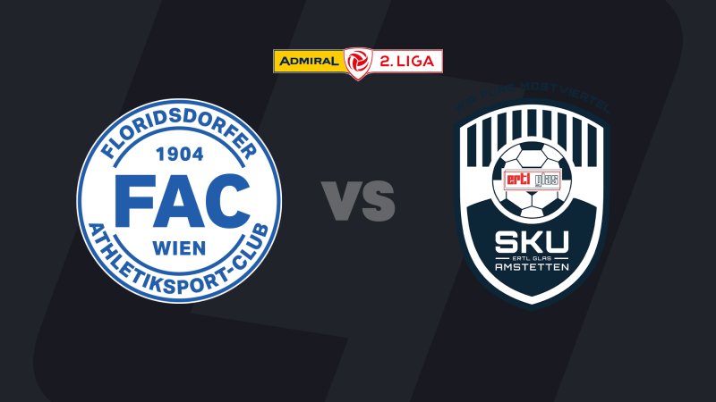 2. Liga today on LIVE-Stream: FAC - SKU Amstetten