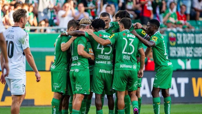 Home win! Rapid confidently secures UECL Playoff spot