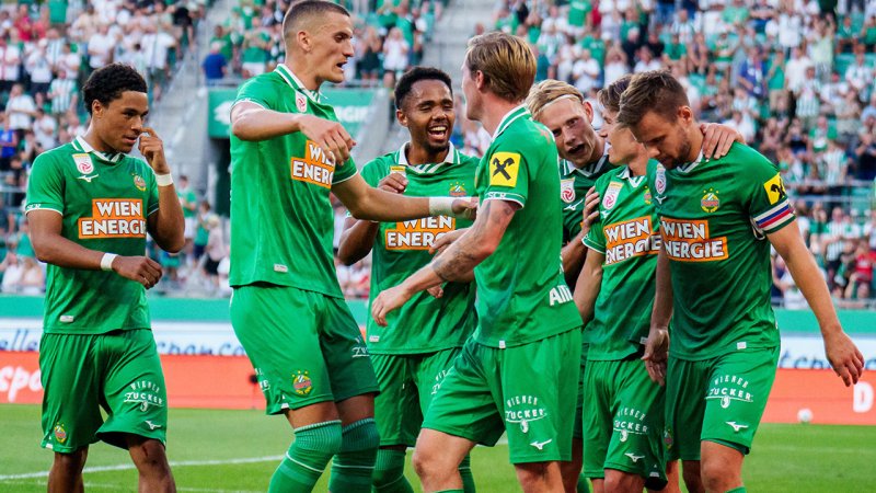 Criticism despite Rapid victory: "It simply wasn't a good game from us"