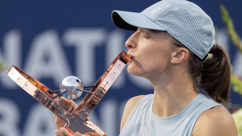 First tournament victory 2026! Swiatek ends long dry spell