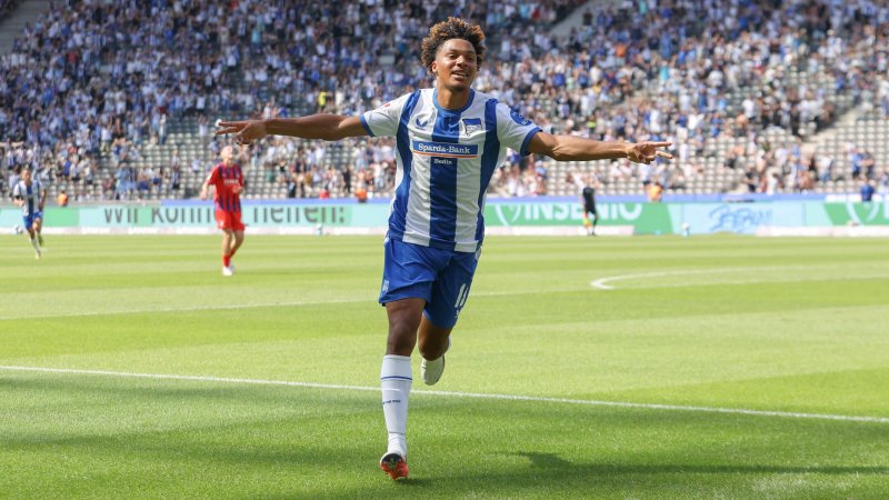 Home win! Adewumi scores for Hertha for the first time