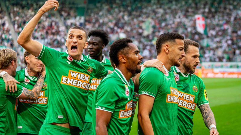 Eight Goals! Rapid Celebrates Historic Rout Against GAK