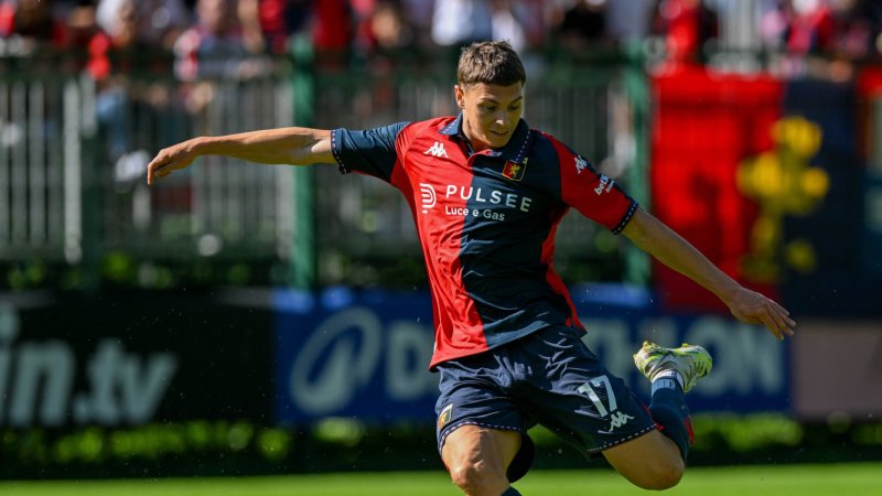Elias Havel Scores on Genoa Debut!