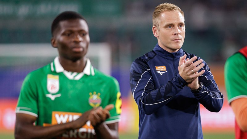 Sit back and enjoy: Rapid's coach rarely had that luxury