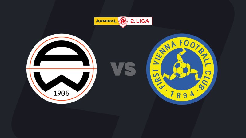 2. Liga today in LIVE stream: Admira Wacker - First Vienna FC